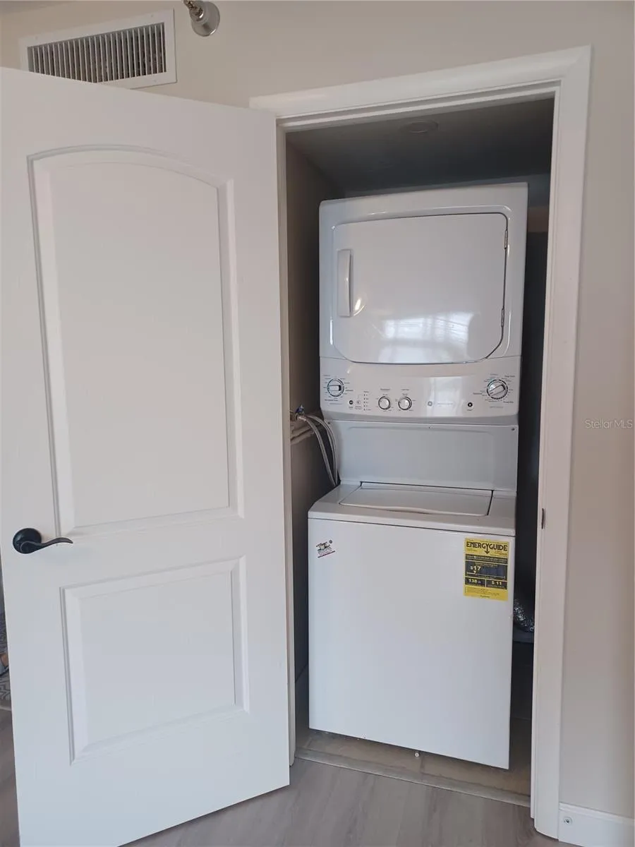 Washer &amp; Dryer Closet