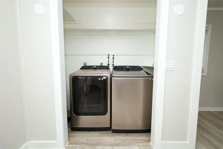 Laundry closet