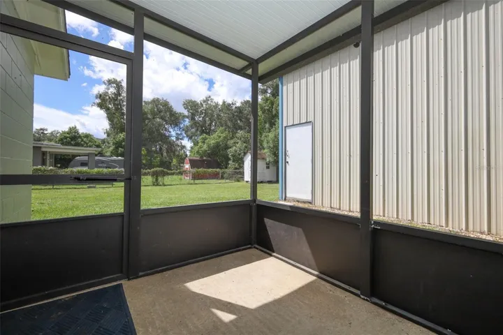 Screened Patio and Yard