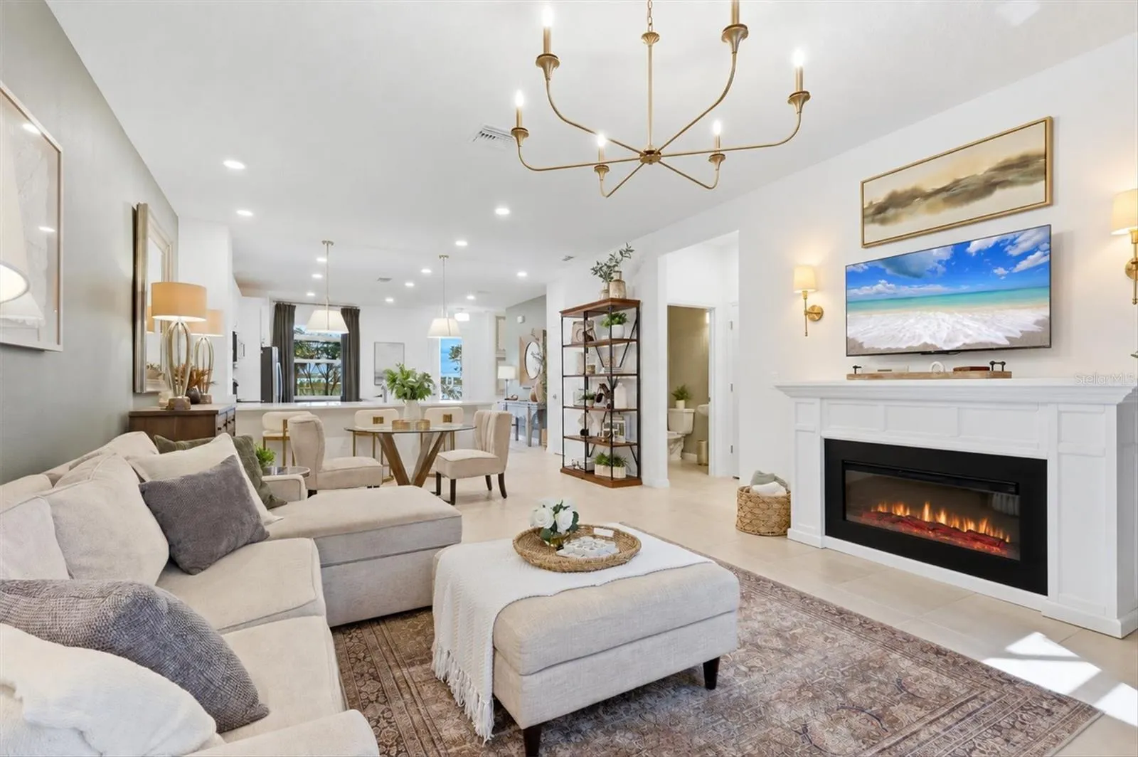Open floor plan