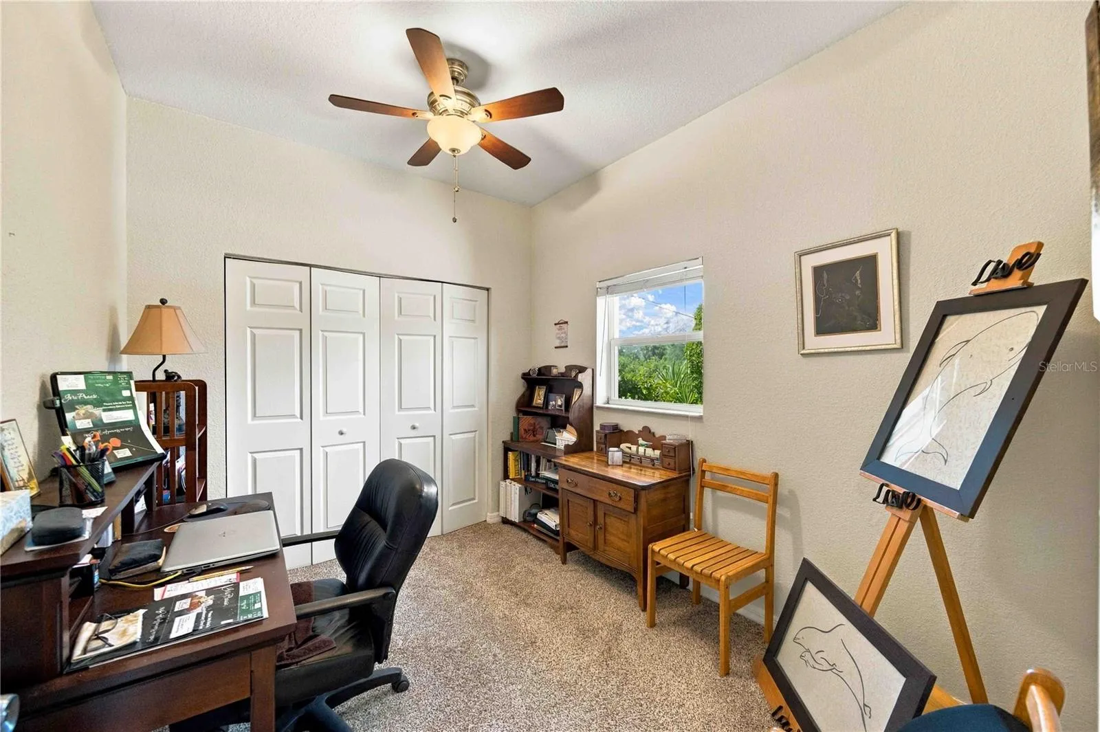 Bedroom 3, which can also function as a home office or flexible bonus room.