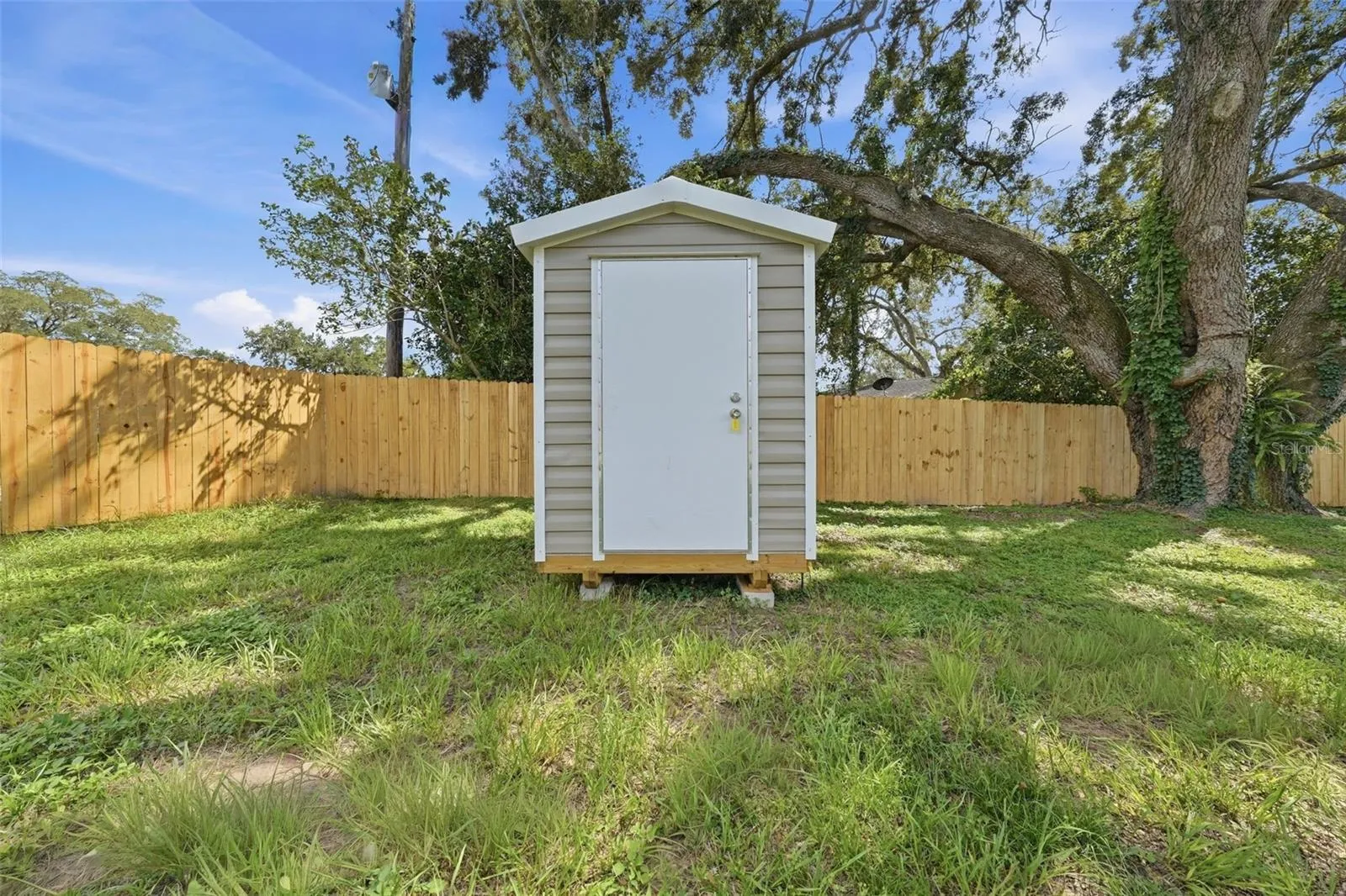New storage shed