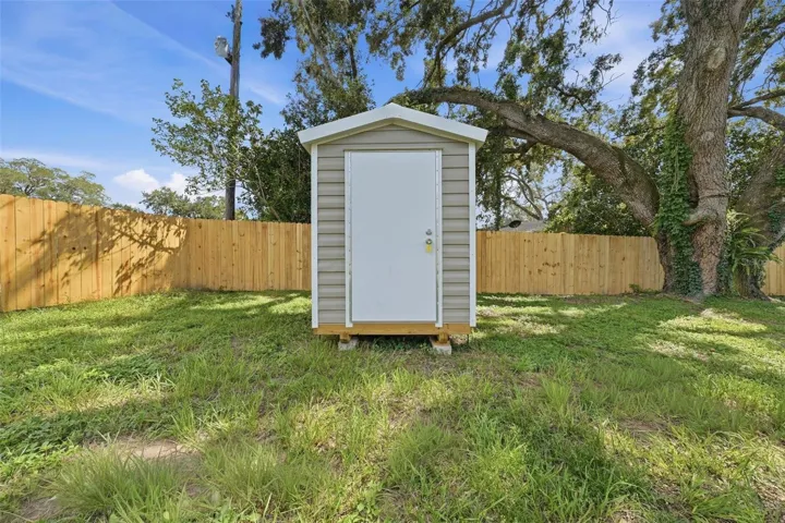 New storage shed