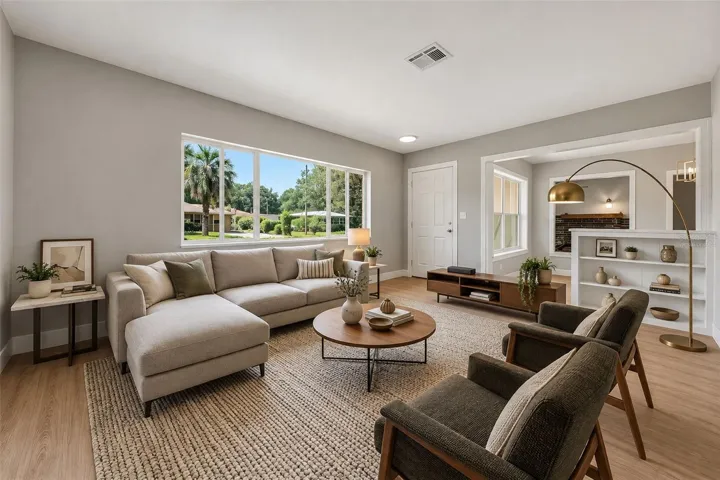 Living room (virtually staged alternate)