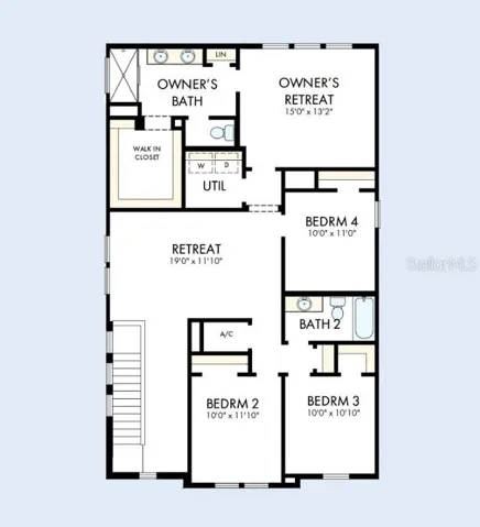 Floor Plan Second Floor