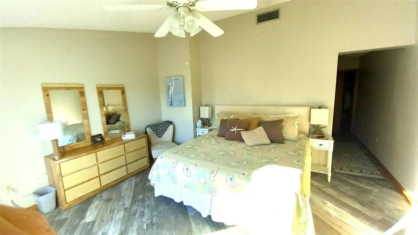 Primary bedroom with ensuite bathroom