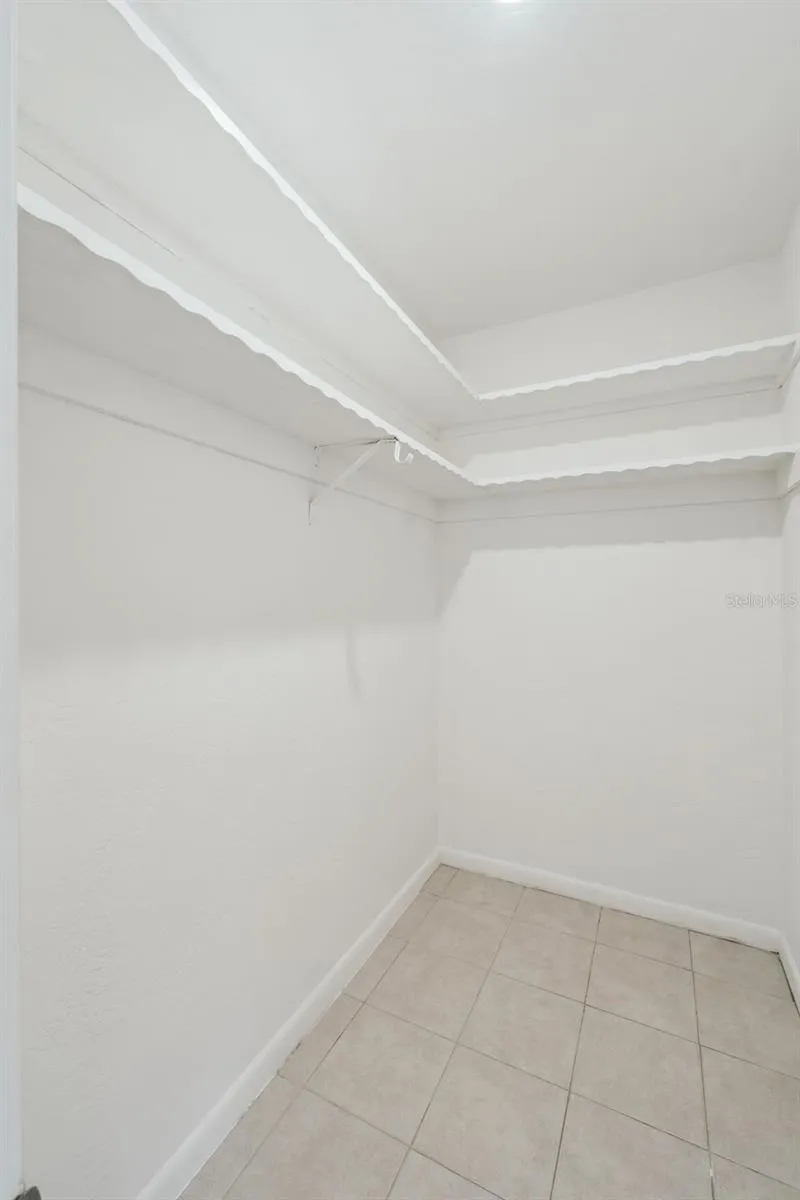 Primary walk in closet