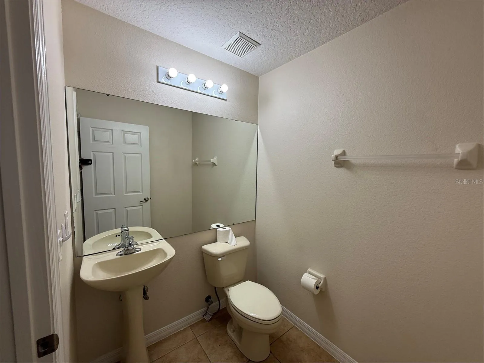 Half bath on 1st level.
