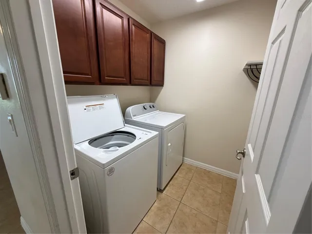 Laundry is on the 1st level