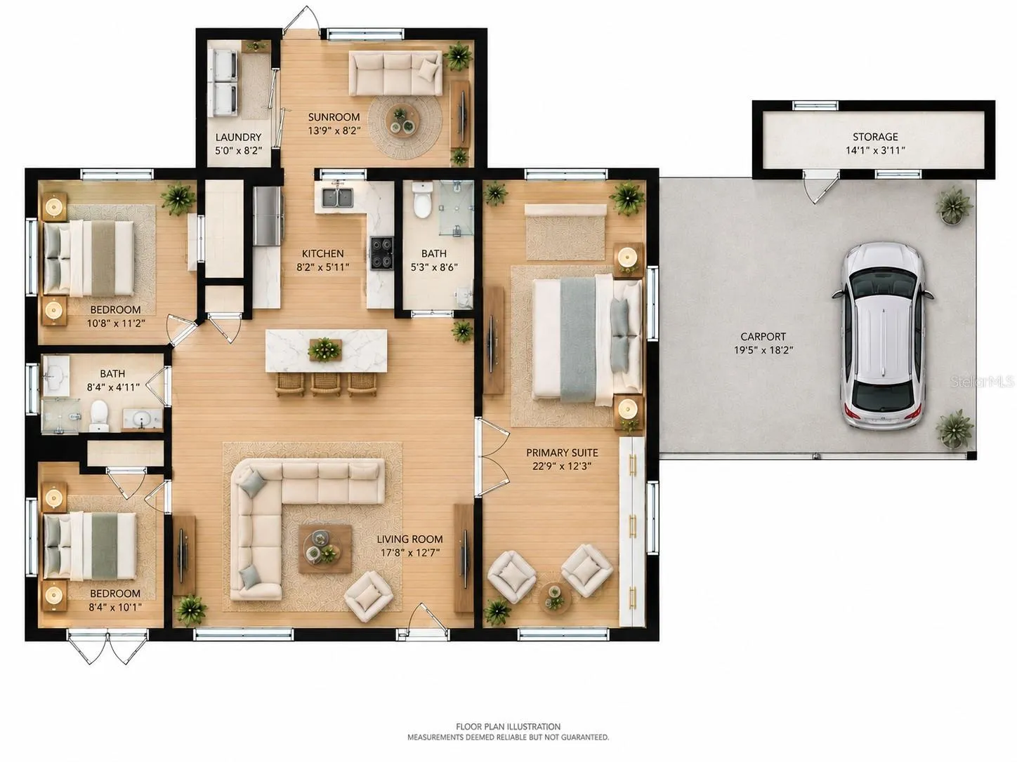 AI MODIFIED. VIRTUAL STAGING.