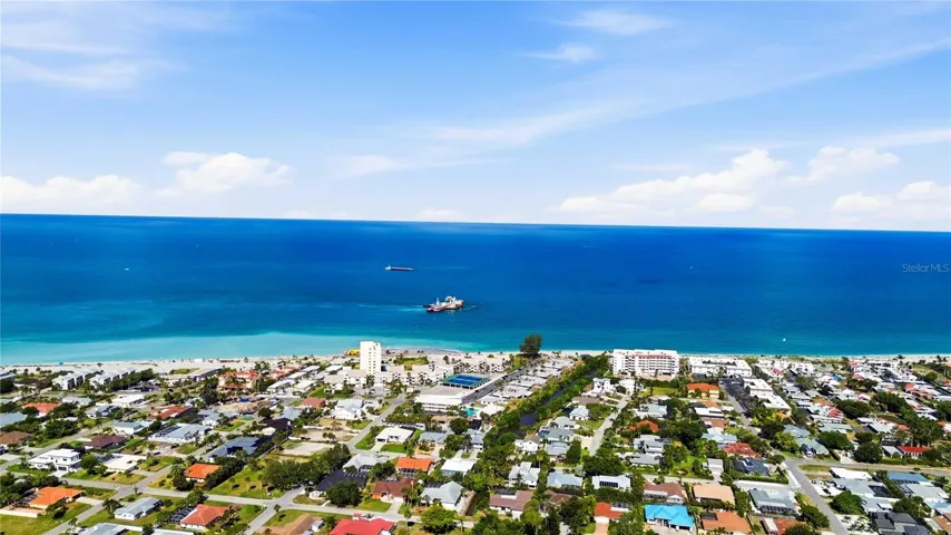 The Island of Venice is a sleepy beach town located right on the coast of the Gulf