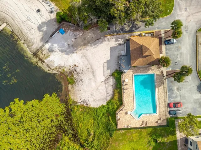 Pool and private beach area