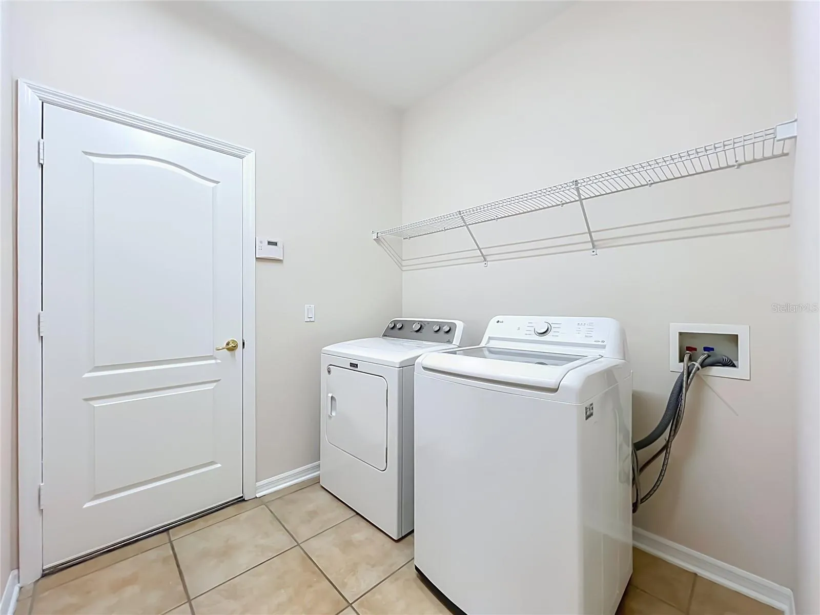 1st floor inside laundry.