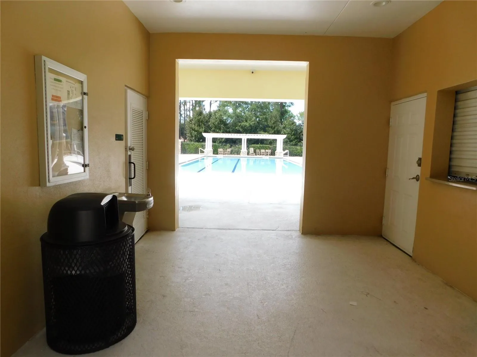 Community center and pool