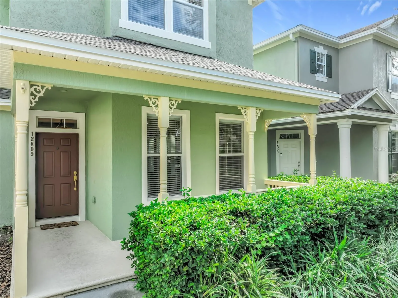 Lovely covered front porch