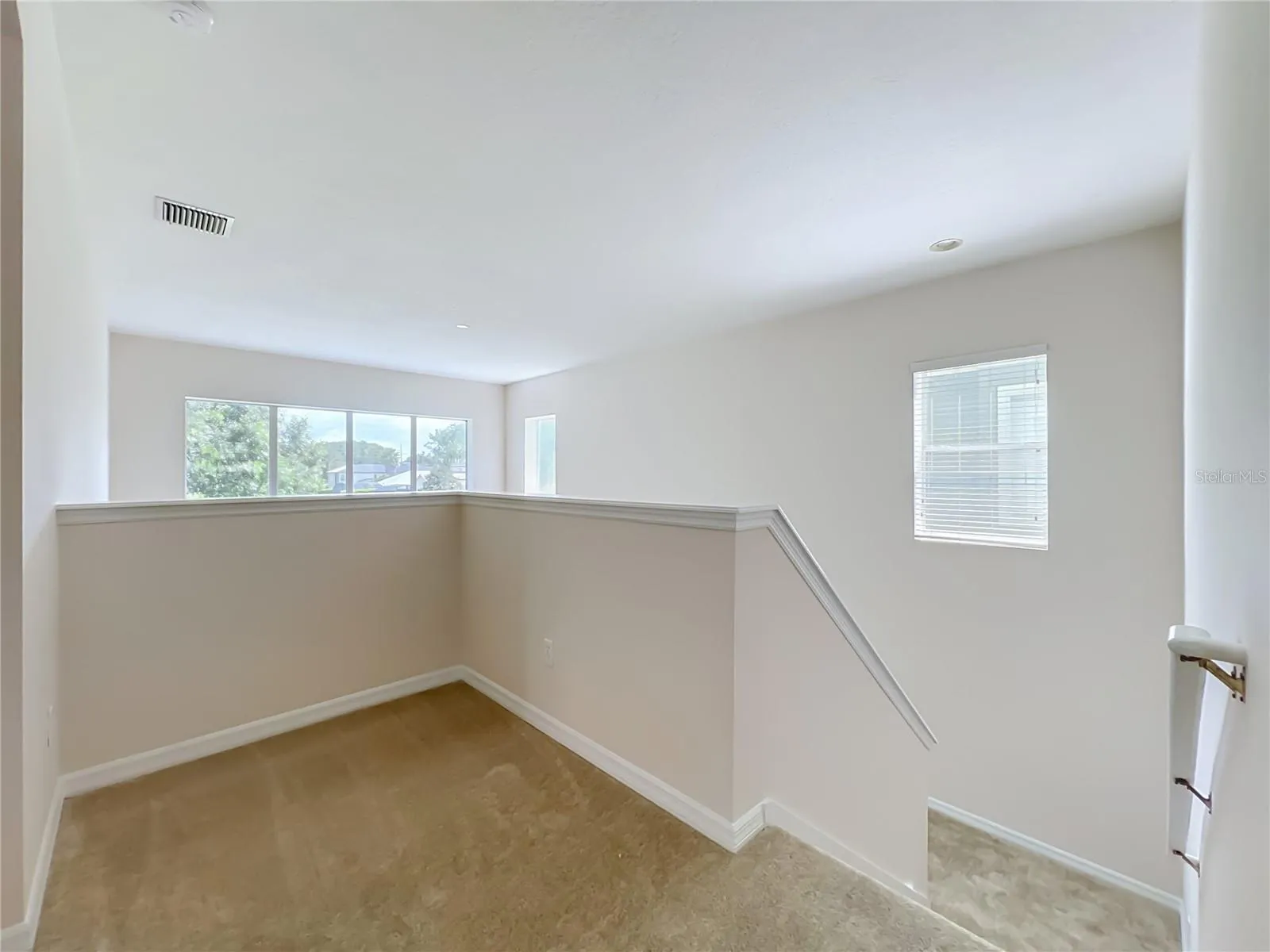 Loft at top of the stairs