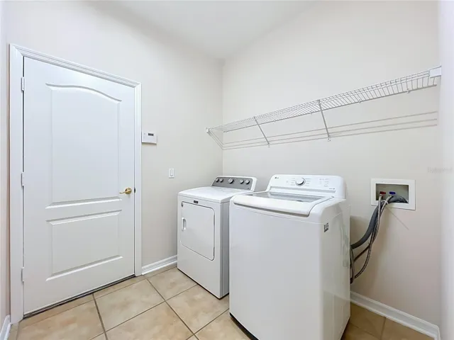 1st floor inside laundry.