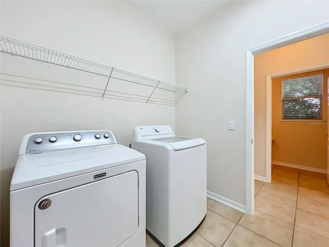 Washer and dryer included