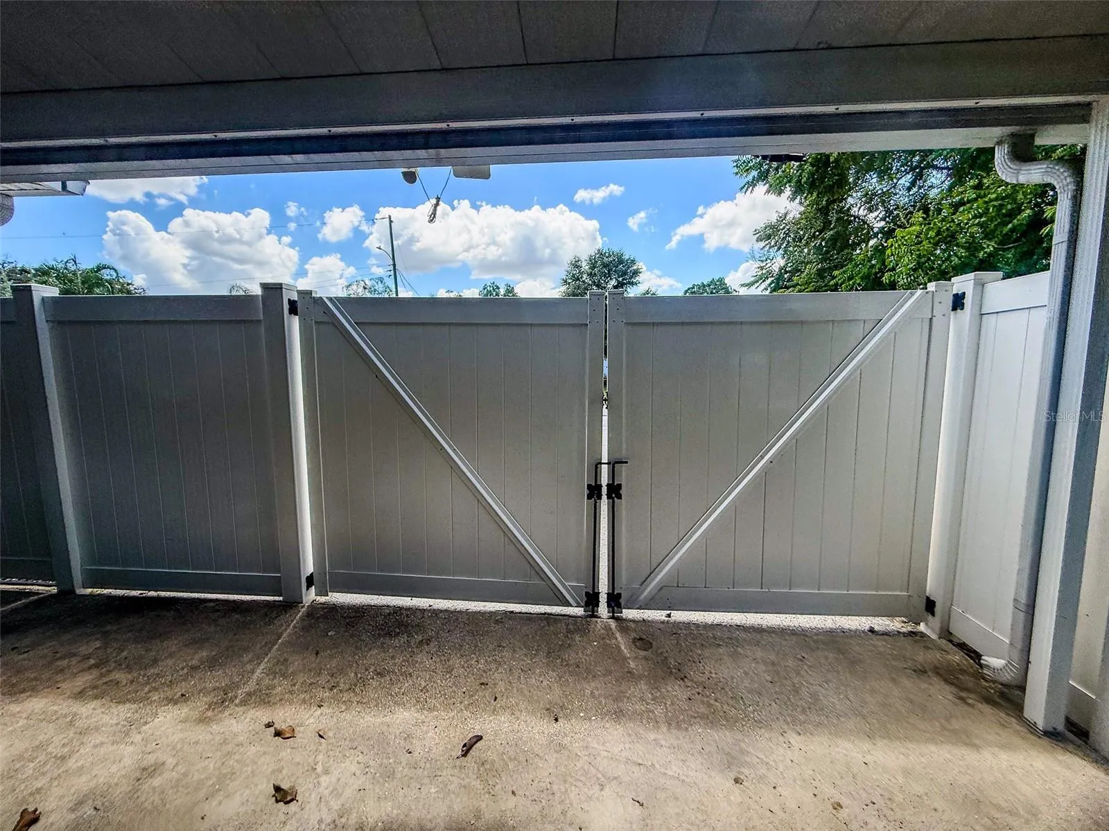 Enclosed Carport