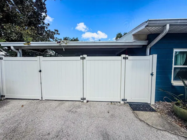 Enclosed Carport
