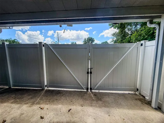 Enclosed Carport