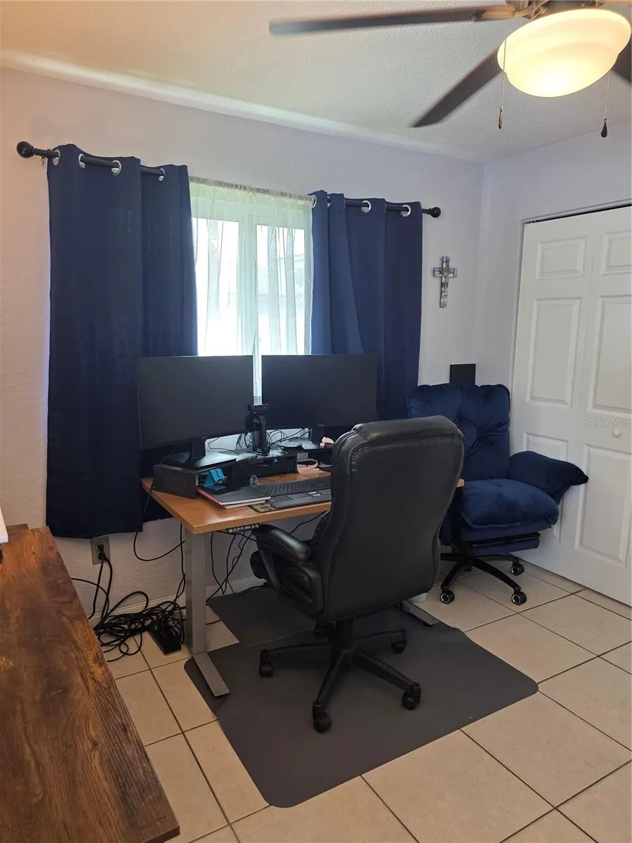 Bedroom #2. Currently used as an office.