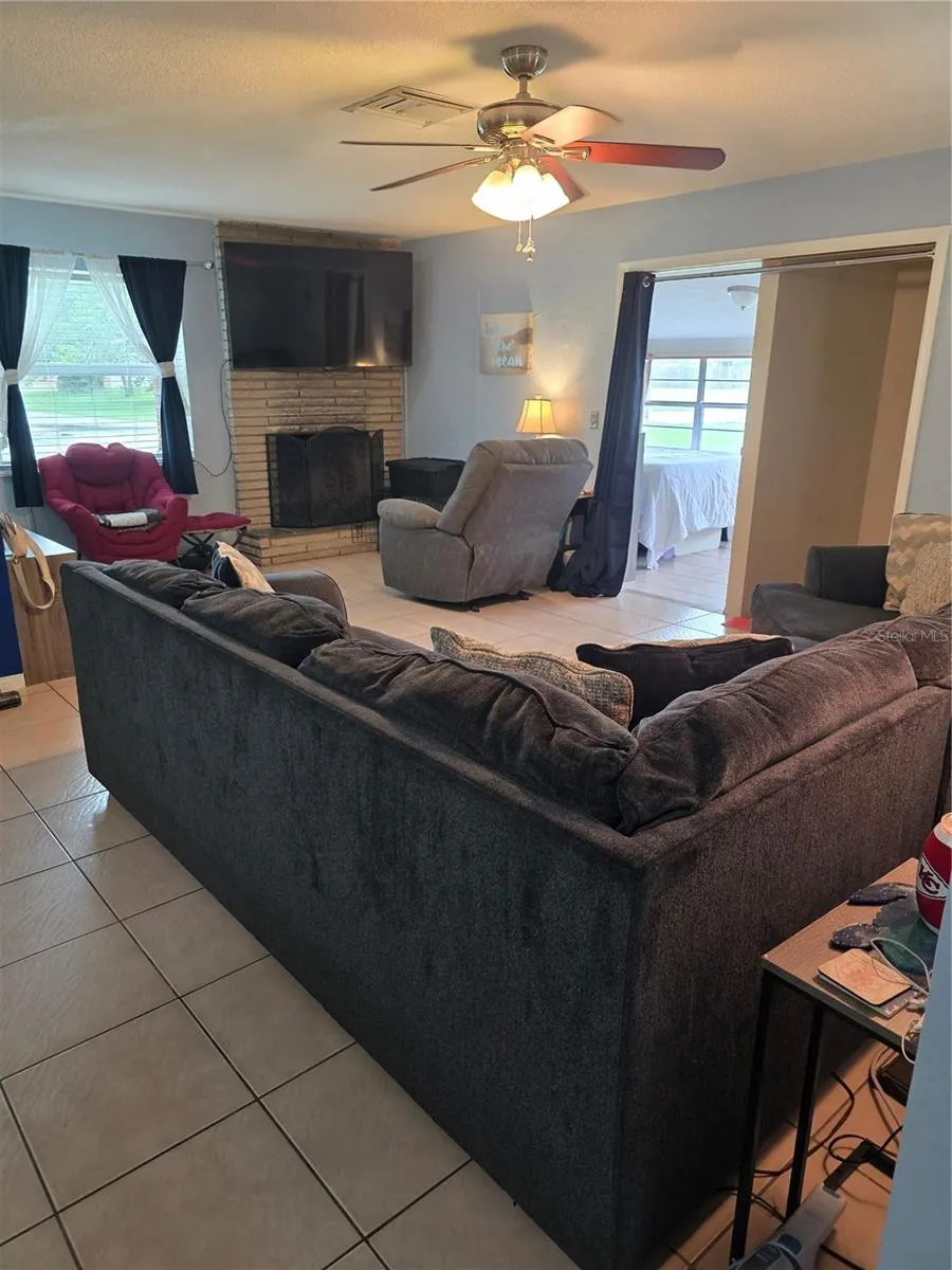 Step down into your Florida room. Your bonus space awaits!