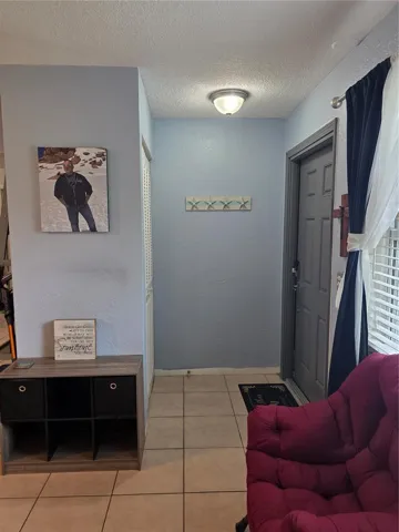 Foyer with closet