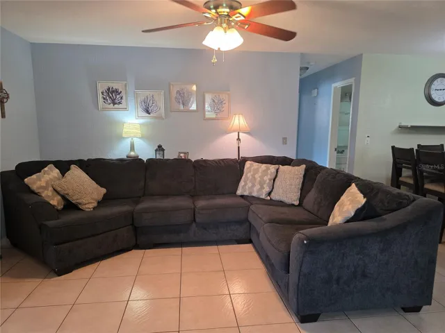 Spacious enough for an extra-large comfy couch!