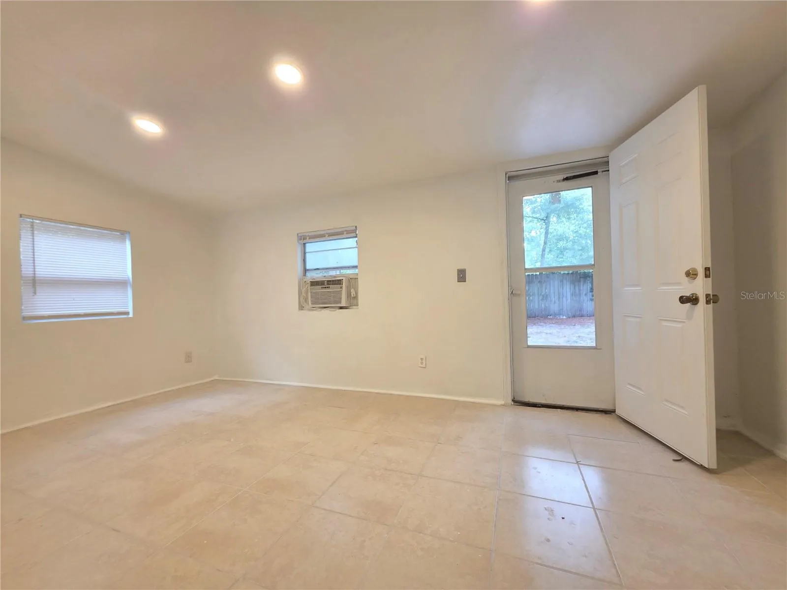 Sunroom to backyard