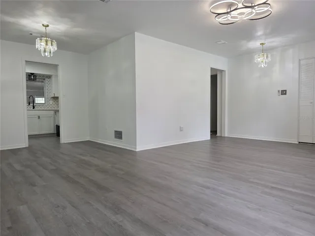 Living room to kitchen