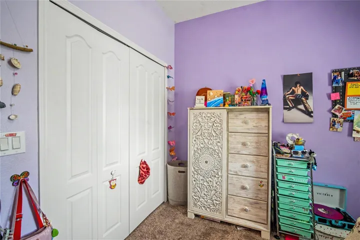 Bedroom 3 Closet Split Floorplan on Northern Side