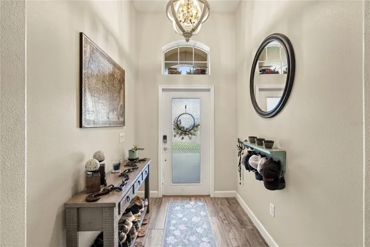 Natural Light Filled Front Entryway Facing Northwest