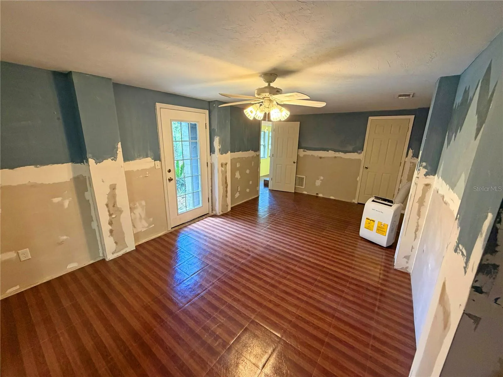 Primary Bedroom down stairs has private entry door