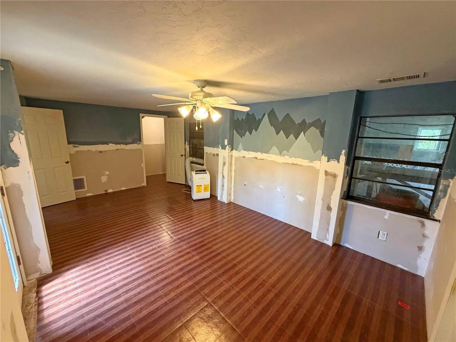 Primary Bedroom down stairs has private entry door