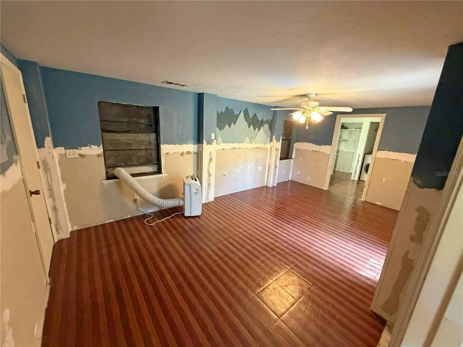 Primary Bedroom down stairs has private entry door