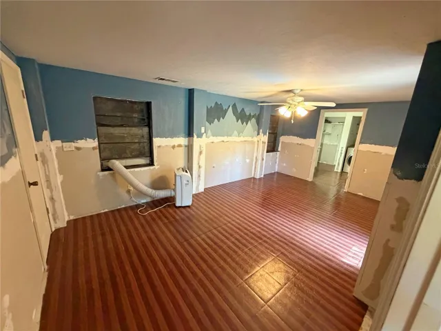 Primary Bedroom down stairs has private entry door