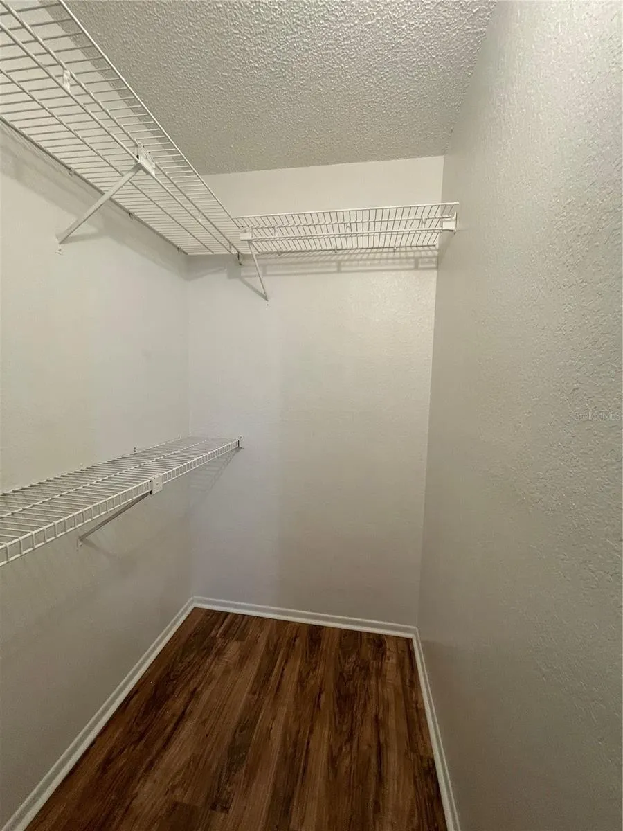 Secondary bedroom closet