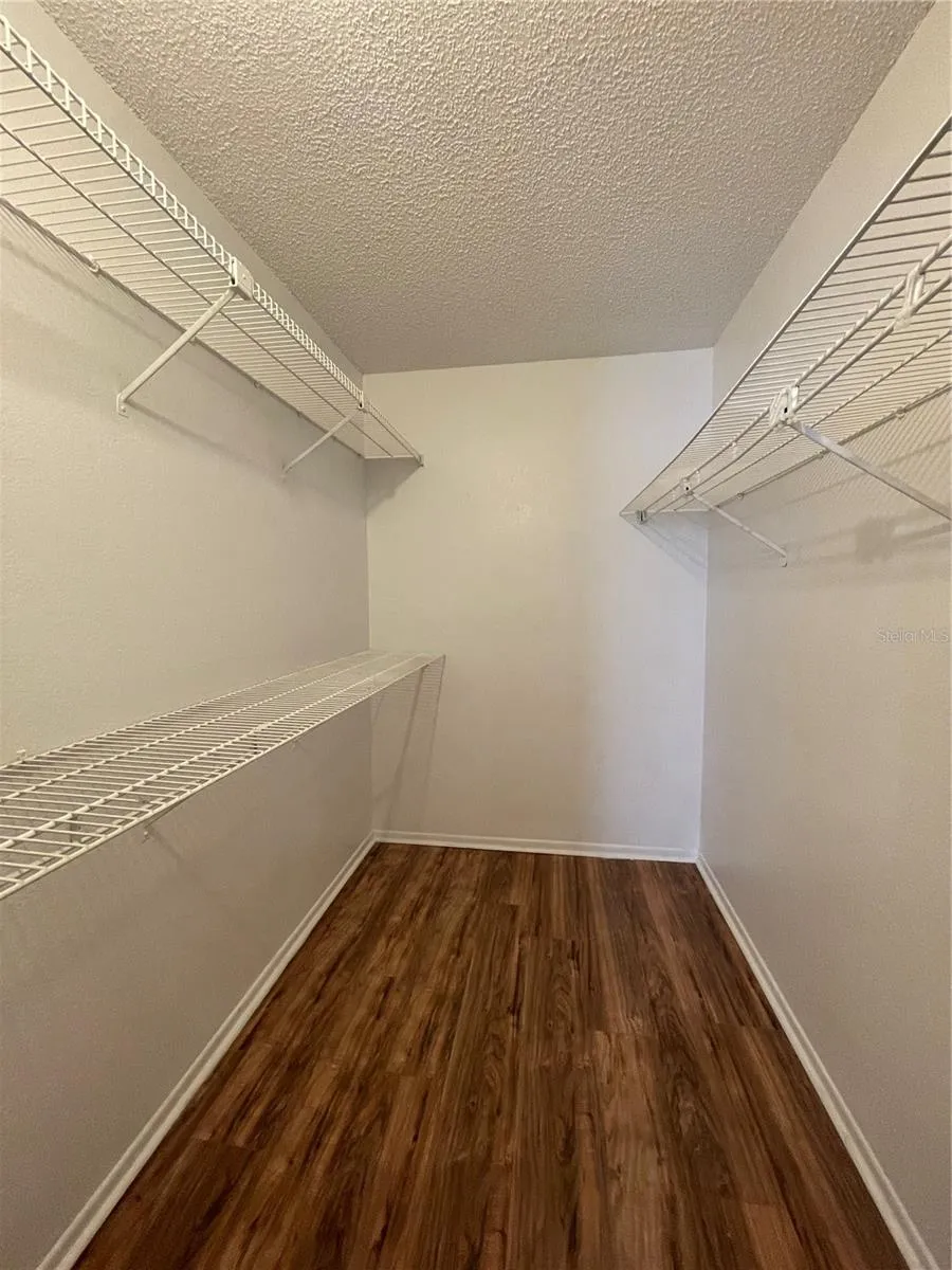 Master walk in closet