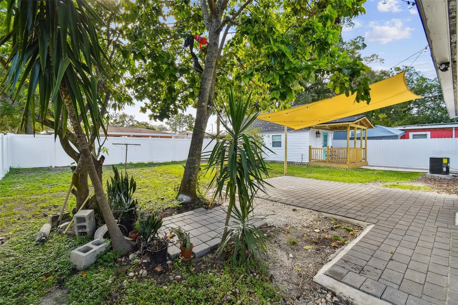 Fenced Backyard