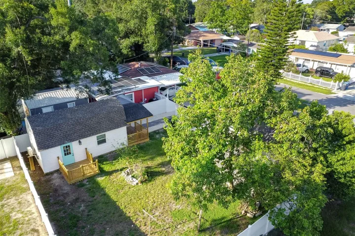 Vinyl Fenced Yard