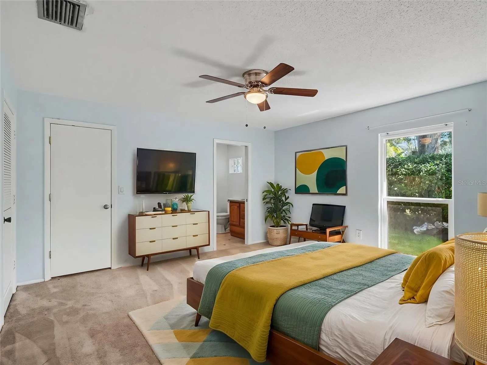 Virtually-Staged Guest Bedroom 1