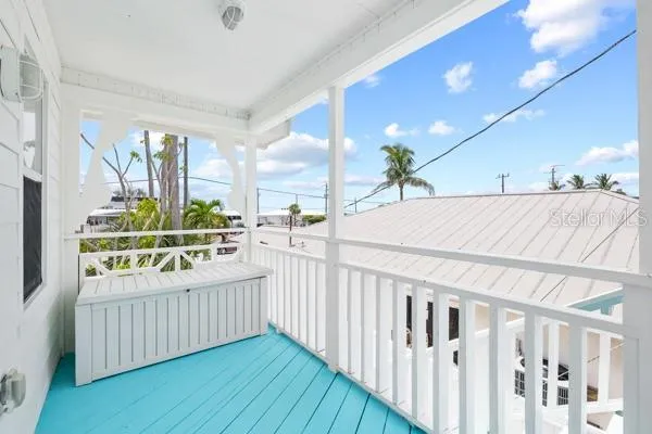 Unit 1 entrance from deck