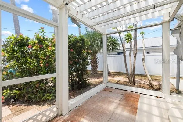 Unit 2 Porch looking west