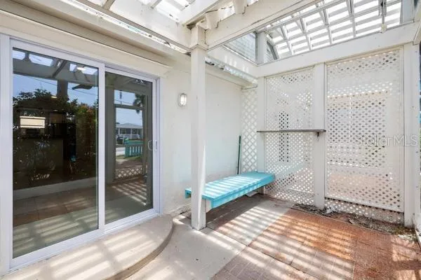 Unit 2 porch (left)
