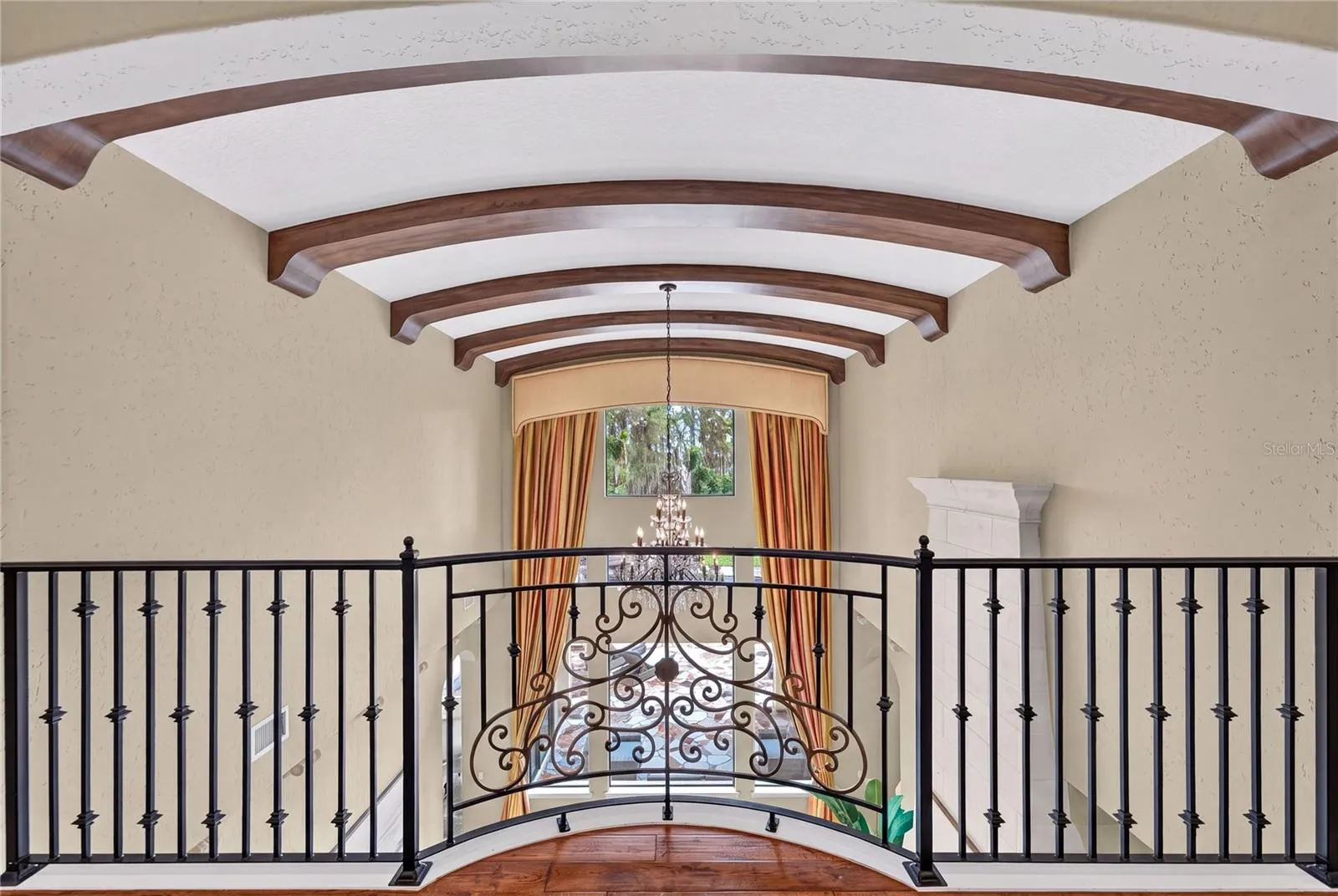 Love the view and stunning detail work here!
