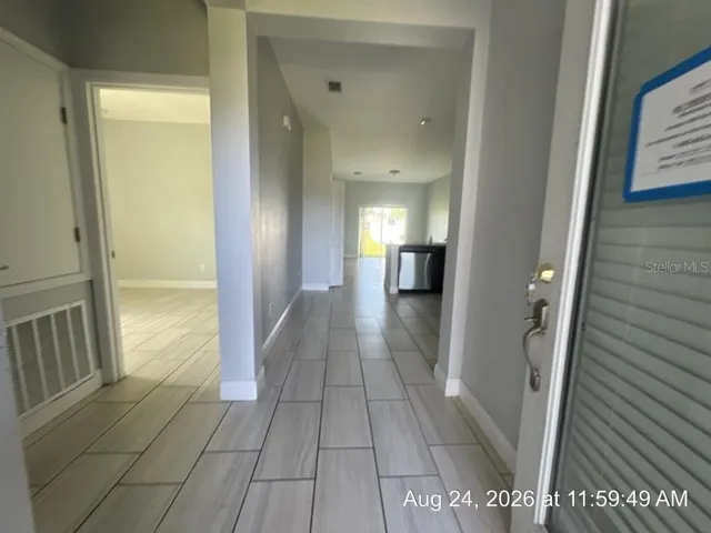 View from front door Unit B