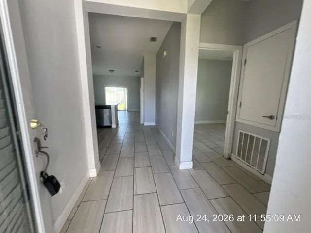 View from front door Unit A