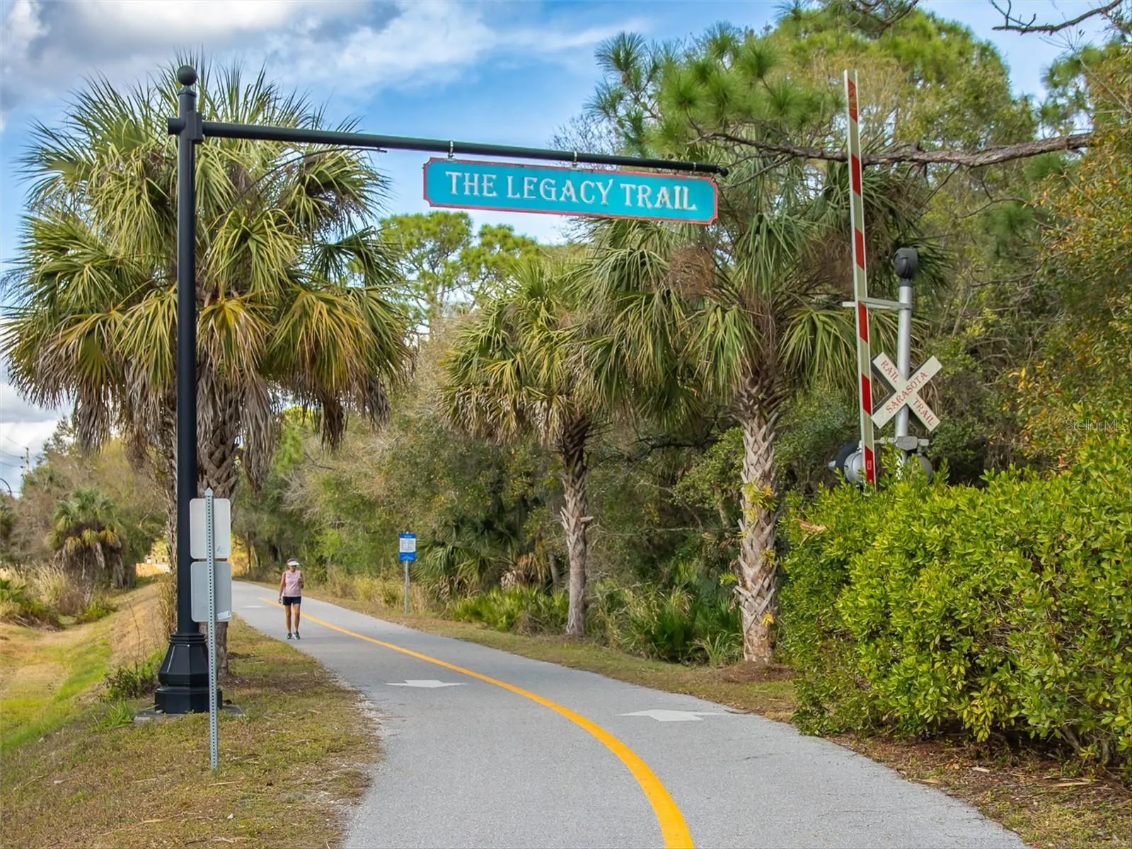 The Legacy Trail is approximately 3 miles away, offering miles of paved biking and walking through Sarasota County.