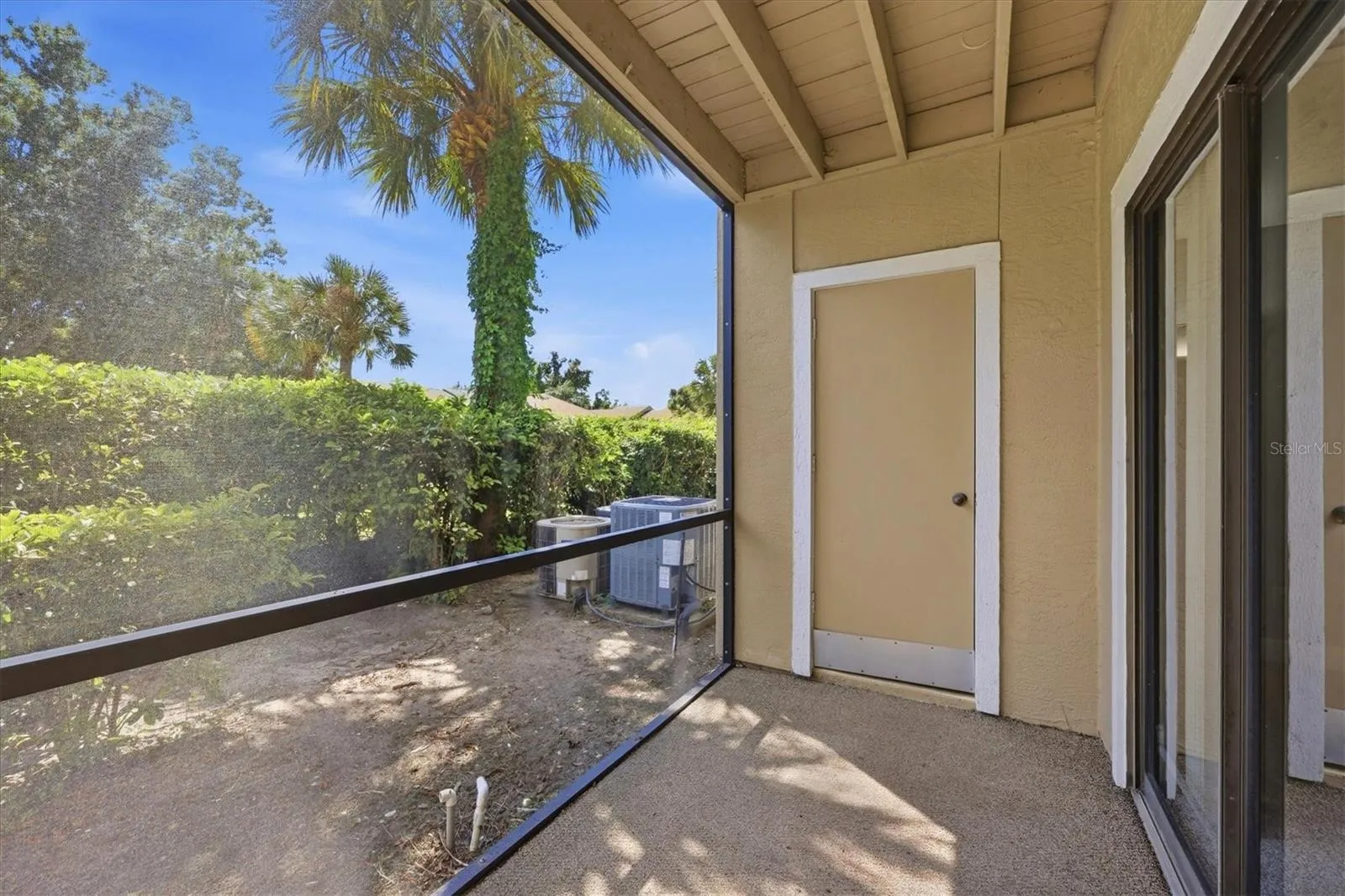 Lanai with Storage Closet